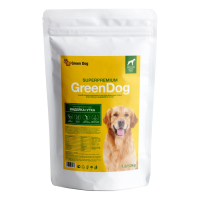 GREEN DOG Индейка и утка для взрослых собак средних и крупных пород Вес 1,8 кг