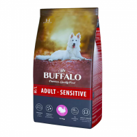 BUFFALO Sensitive с индейкой Корм для собак средних и крупных пород Вес 14 кг
